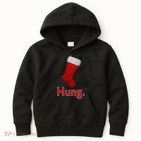 Hung Funny Christmas Kids Hoodie thumb 0