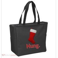 Hung Funny Christmas Tote Bag thumb 2