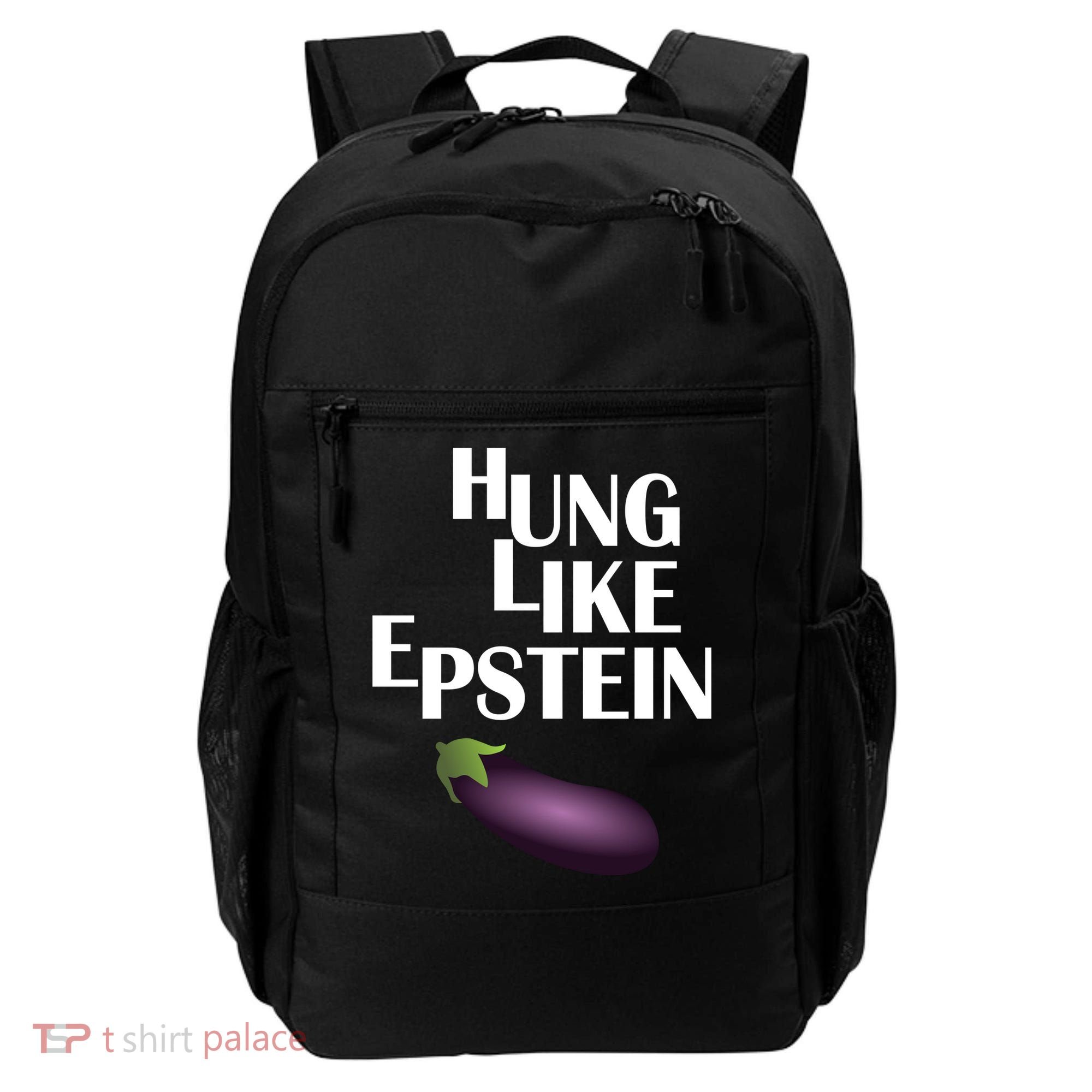 Hung Like Epstein Backpack