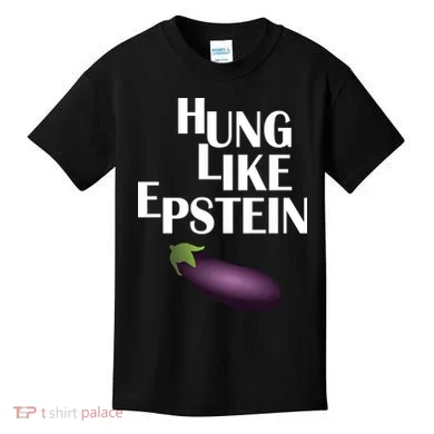 Hung Like Epstein Kids T-Shirt