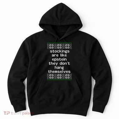 Hung Like Epstein Funny Ugly Christmas Hoodie