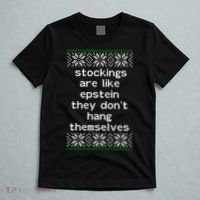 Hung Like Epstein Funny Ugly Christmas T-Shirt thumb 5