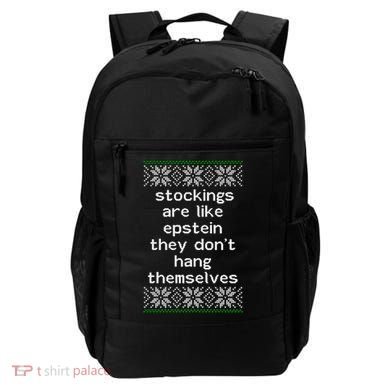 Hung Like Epstein Funny Ugly Christmas Backpack