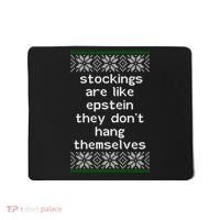 Hung Like Epstein Funny Ugly Christmas Mousepad thumb 0