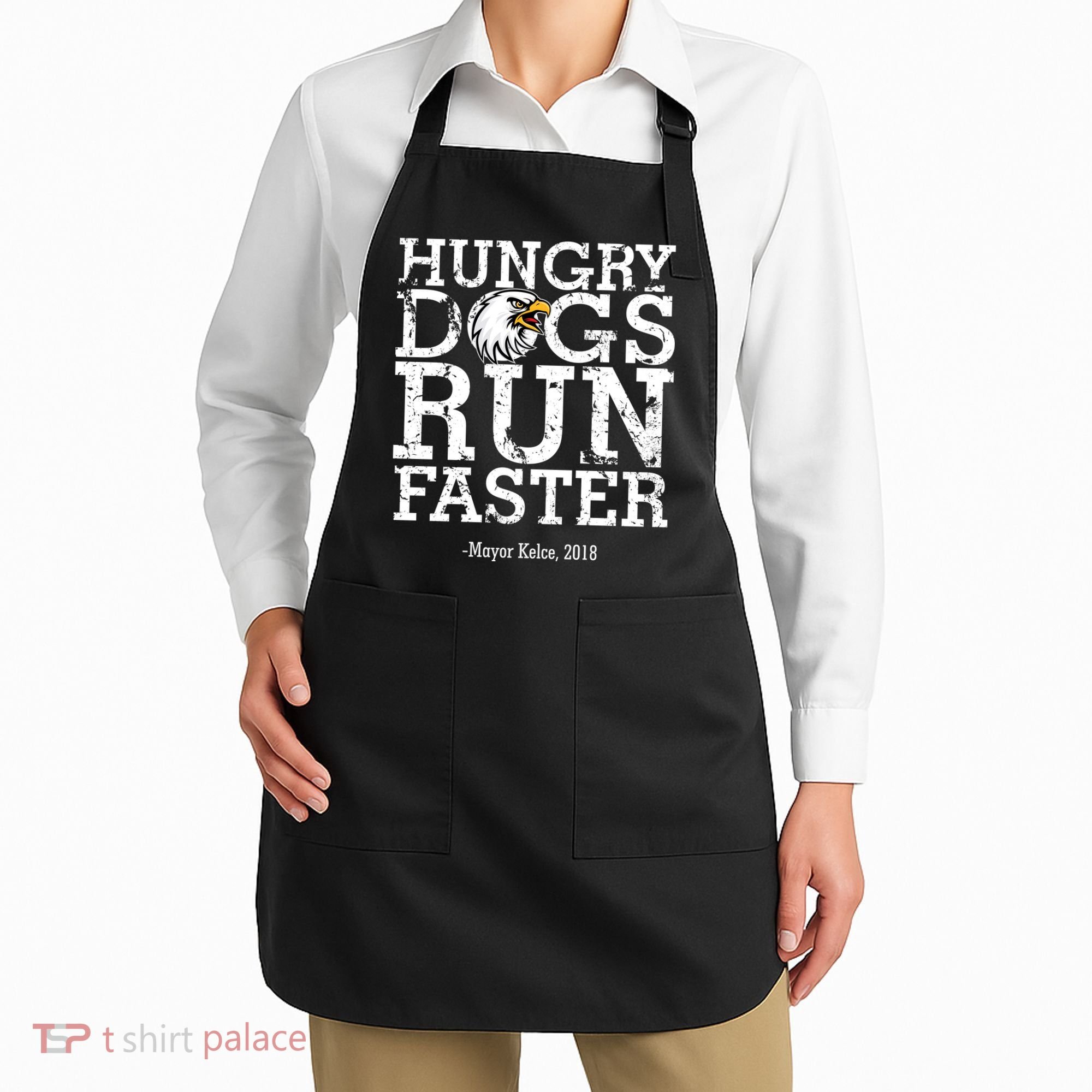 Hungry Dogs Run Faster Apron