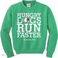 Hungry Dogs Run Faster Kids Sweatshirt thumb 0