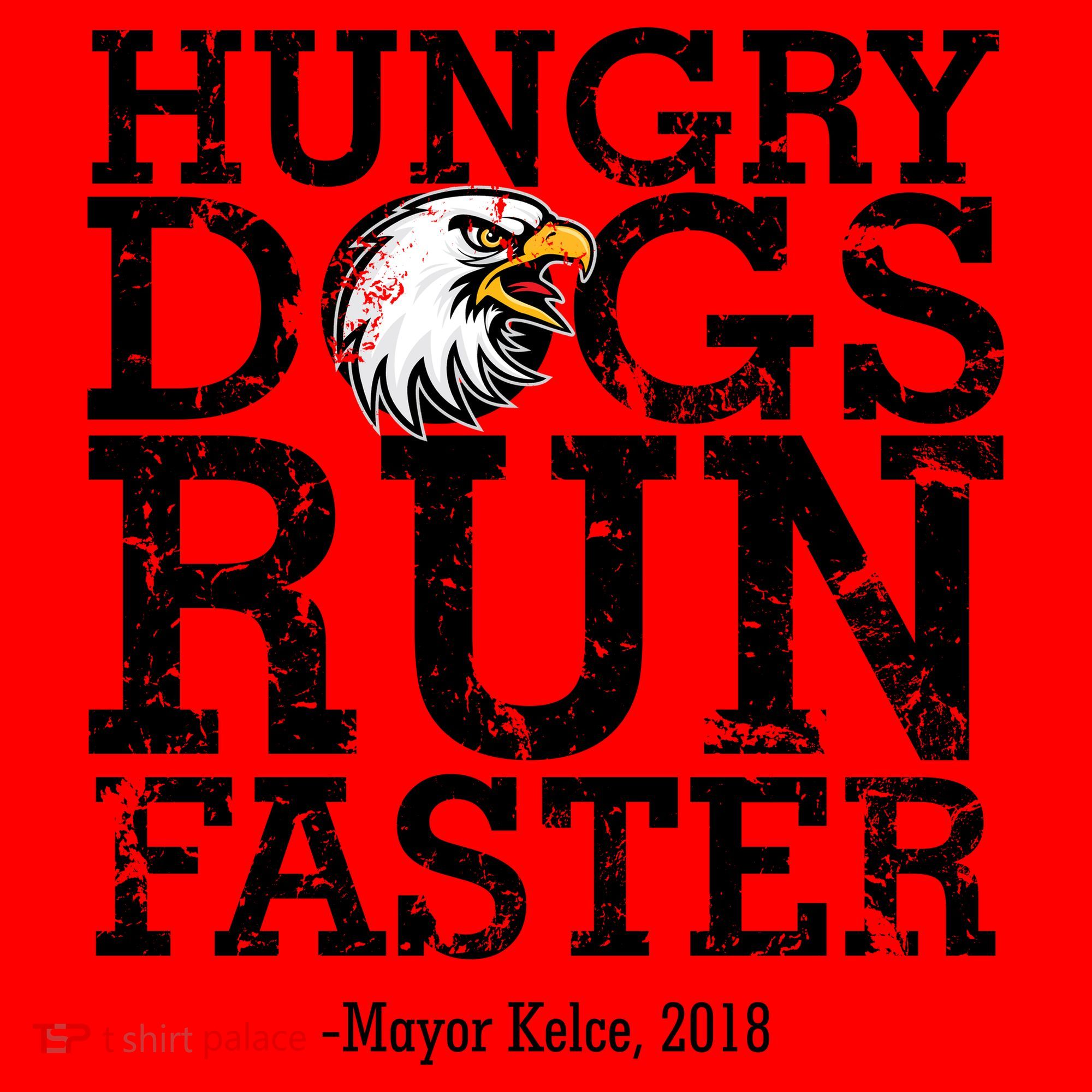 Hungry Dogs Run Faster Santa Hat
