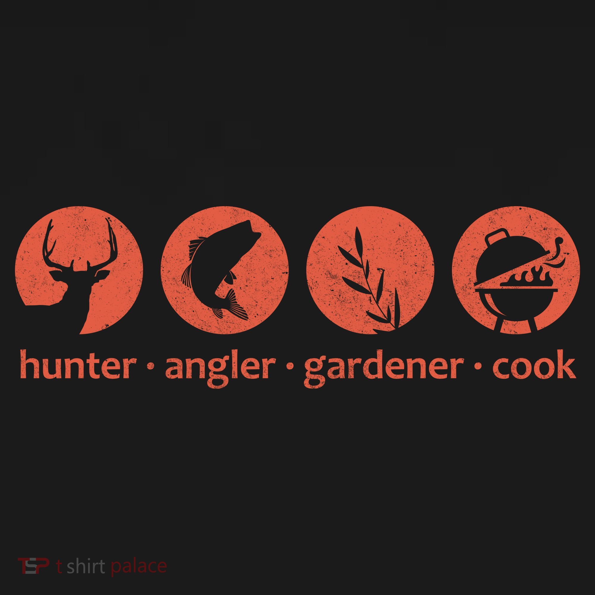 Hunter Angler Gardener Cook USA-Made Doggie Bandana
