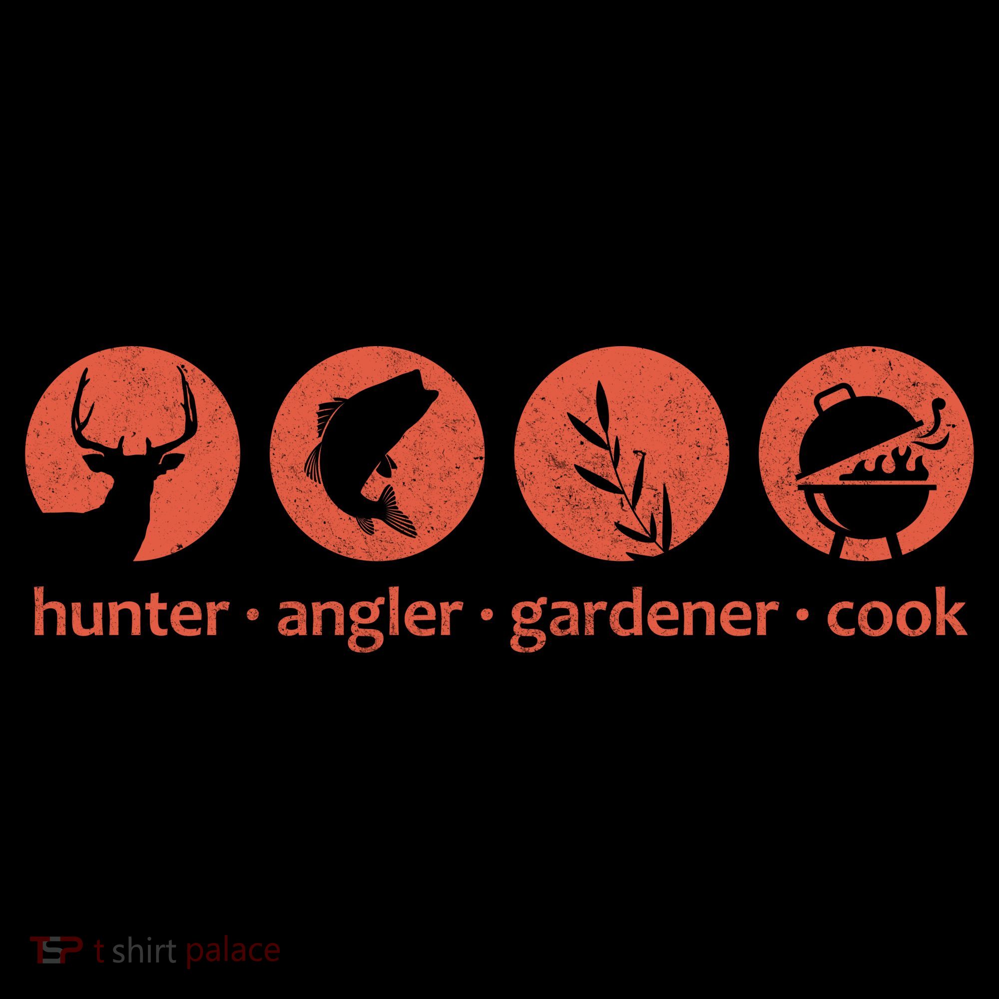 Hunter Angler Gardener Cook Women's Hoodie