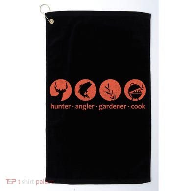 Hunter Angler Gardener Cook Golf Towel