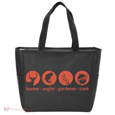 Hunter Angler Gardener Cook Tote Bag