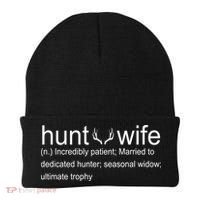Hunter's Wife Funny Hunting Beanie thumb 0