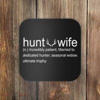 Hunter's Wife Funny Hunting Coaster thumb 0