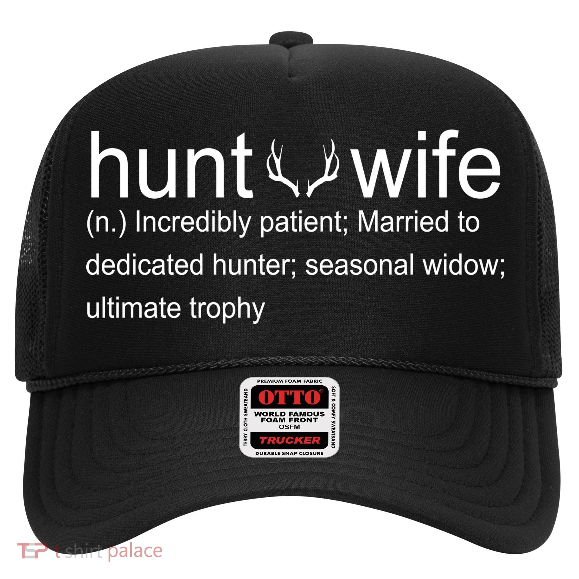 Hunter's Wife Funny Hunting Hat