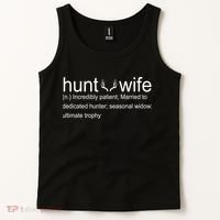Hunter's Wife Funny Hunting Tank Top thumb 2