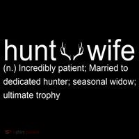 Hunter's Wife Funny Hunting Women's Long Sleeve Shirt thumb 2