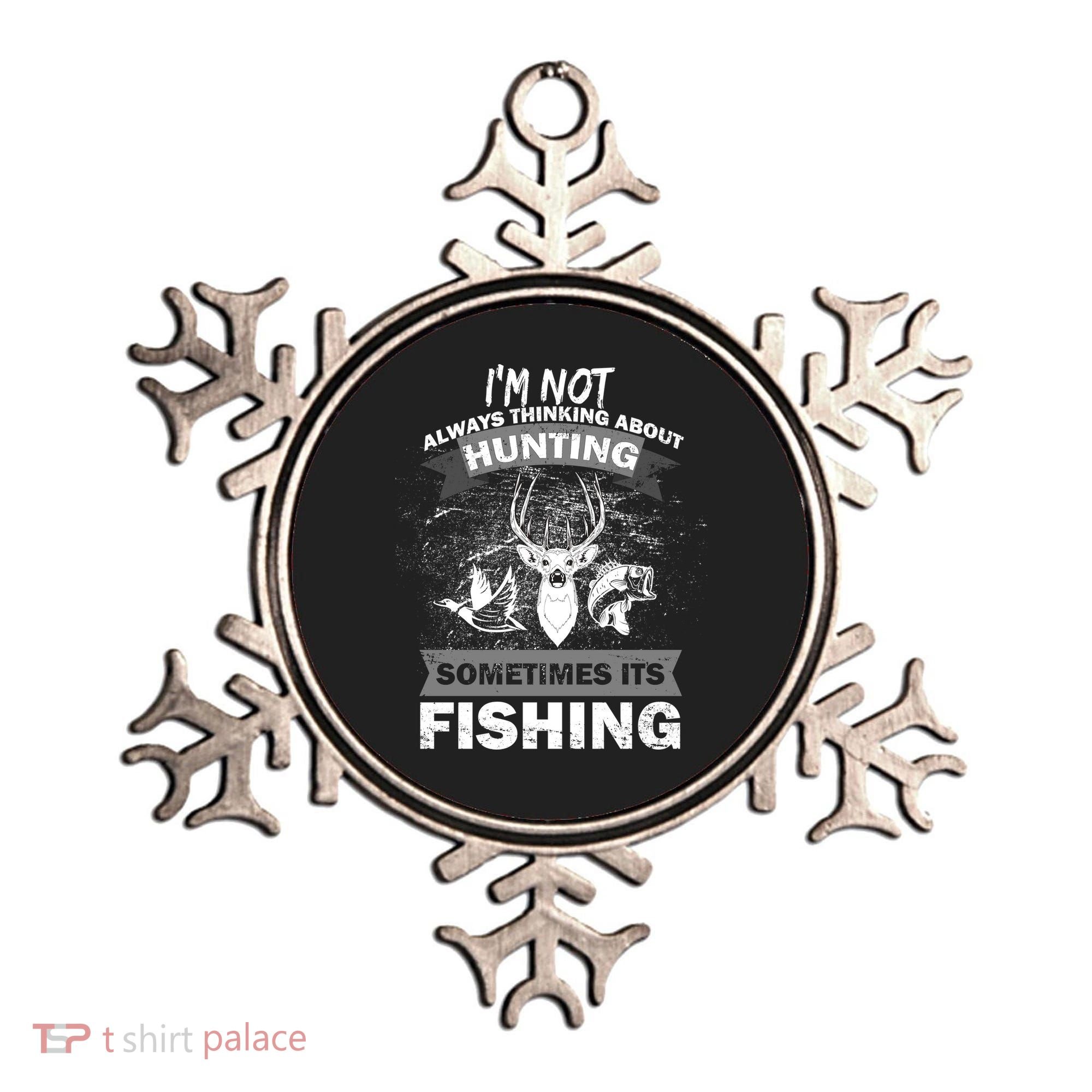 Hunting And Fishing Ornament