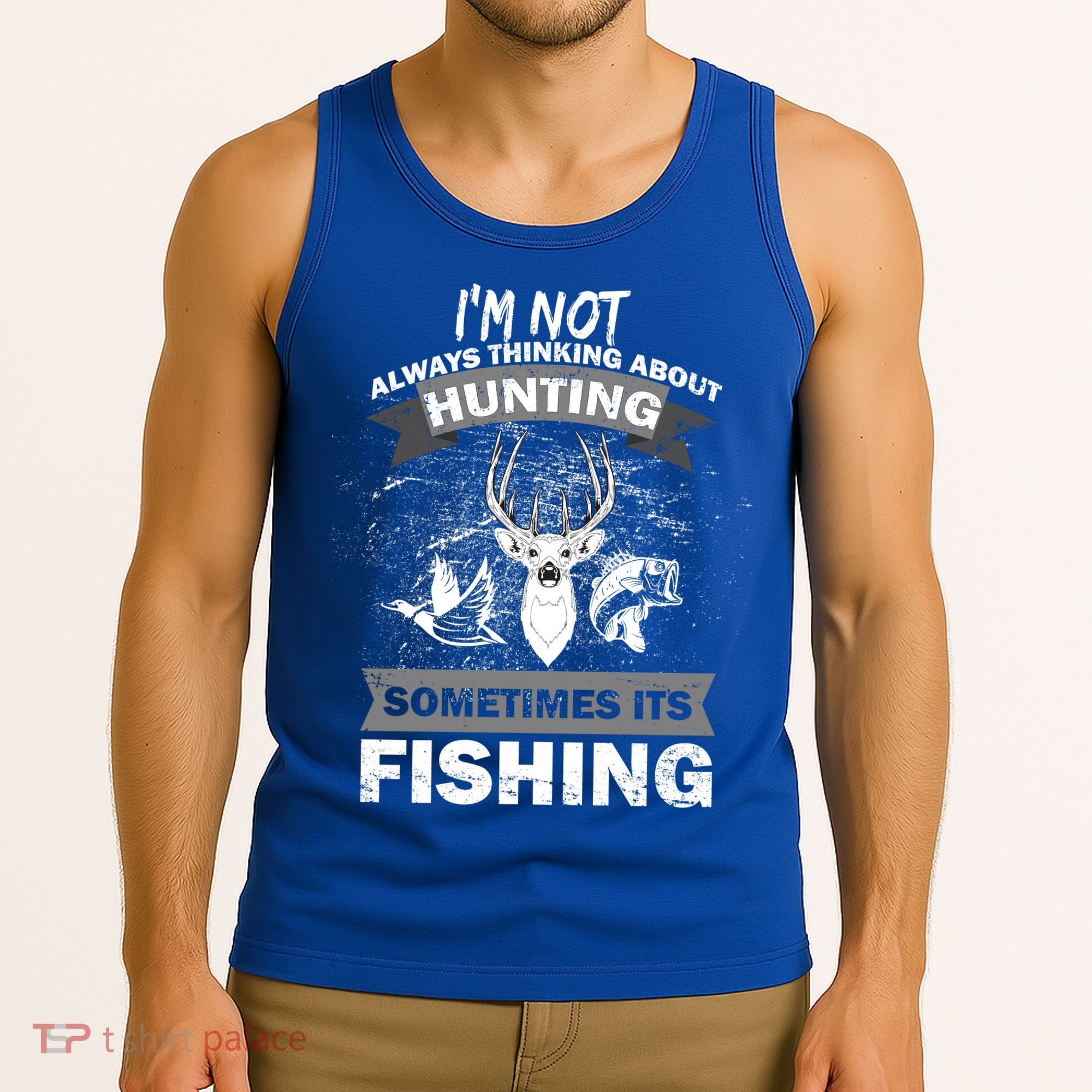 Hunting And Fishing Tank Top