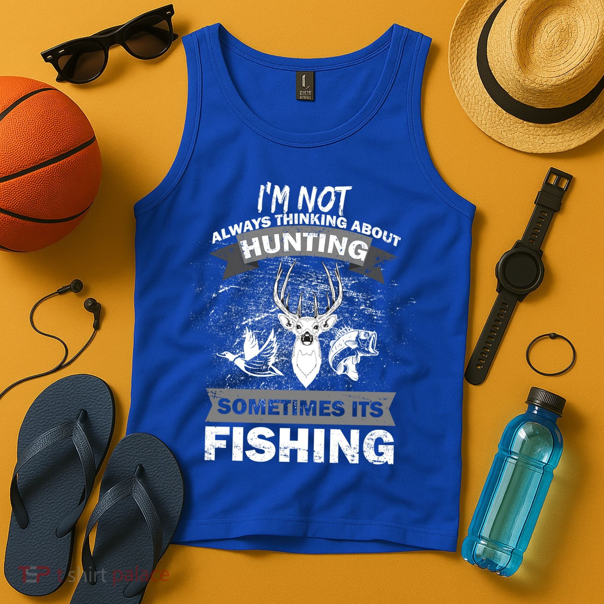 Hunting And Fishing Tank Top