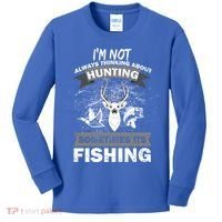 Hunting And Fishing Kids Long Sleeve Shirt thumb 0
