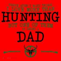 Hunting Dad Santa Hat thumb 1