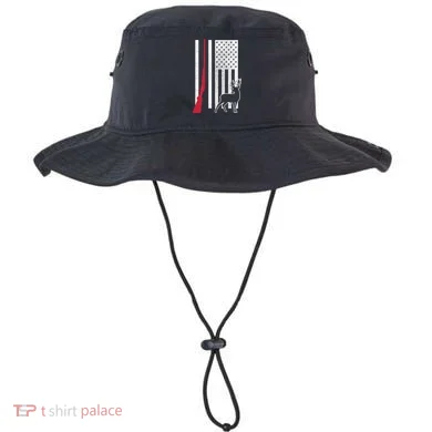 Hunting Deer Rifle Flag Bucket Hat