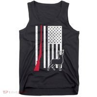 Hunting Deer Rifle Flag Tank Top thumb 0
