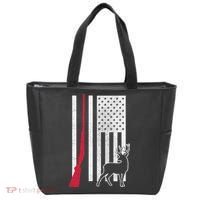 Hunting Deer Rifle Flag Tote Bag thumb 0
