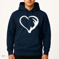 Hunting Fishing Antler Heart Hunter Hoodie thumb 2
