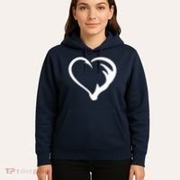 Hunting Fishing Antler Heart Hunter Hoodie thumb 5
