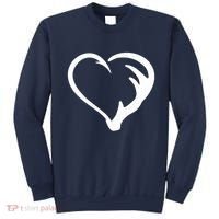 Hunting Fishing Antler Heart Hunter Sweatshirt thumb 0