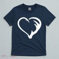 Hunting Fishing Antler Heart Hunter T-Shirt thumb 5