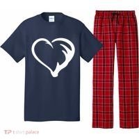 Hunting Fishing Antler Heart Hunter Pajama Set thumb 0