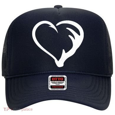 Hunting Fishing Antler Heart Hunter Hat