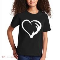 Hunting Fishing Antler Heart Hunter Kids T-Shirt thumb 2