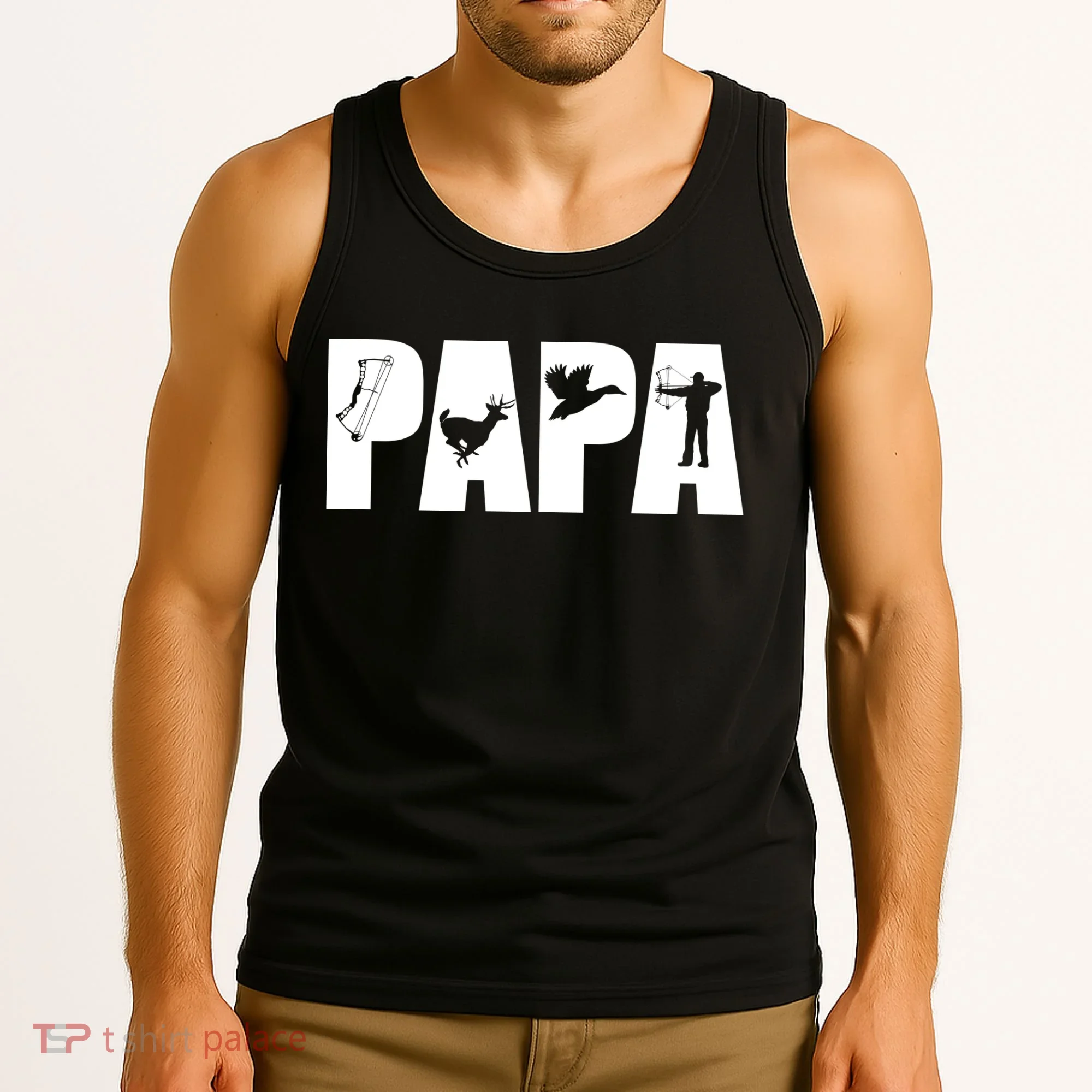 Hunting Papa Tank Top