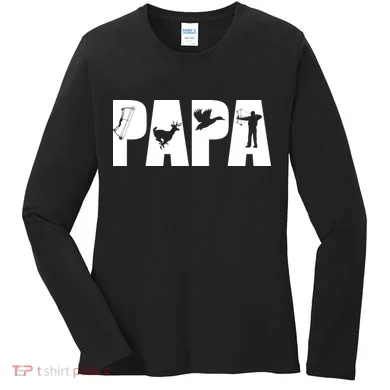 Hunting Papa Women's Long Sleeve Shirt