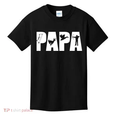 Hunting Papa Kids T-Shirt