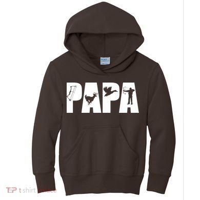 Hunting Papa Kids Hoodie