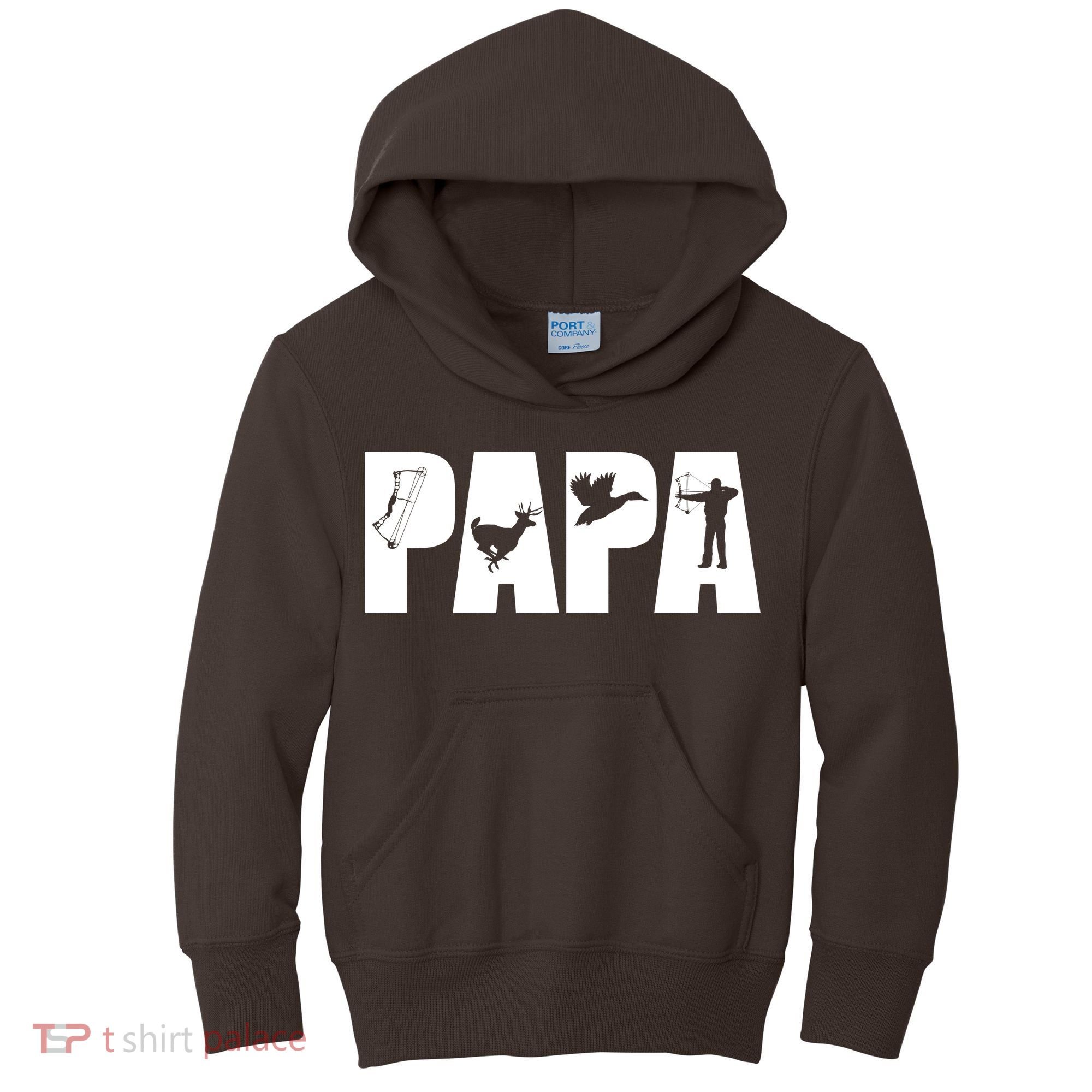 Hunting Papa Kids Hoodie