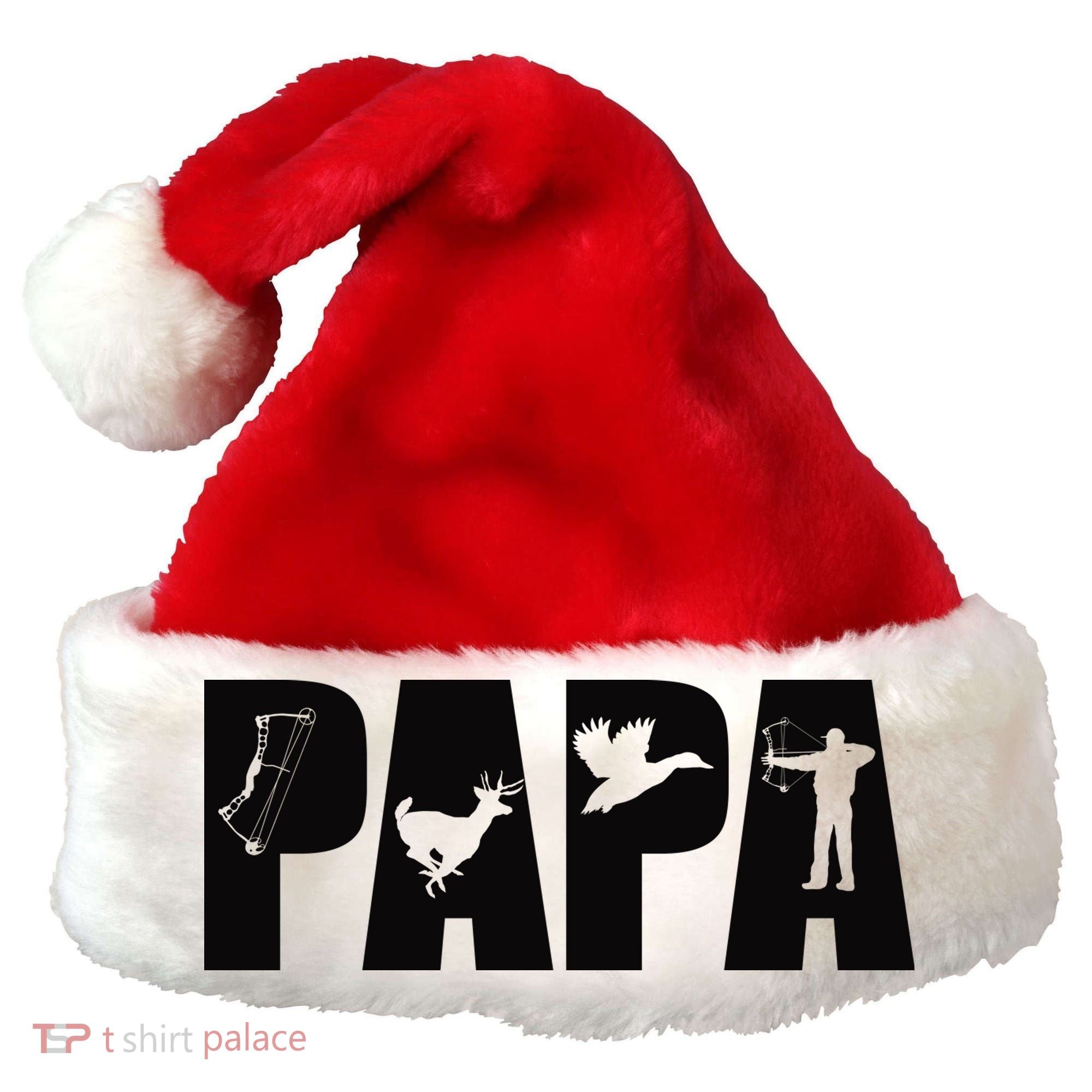 Hunting Papa Santa Hat