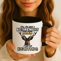 Hunting Retirement Plan  Coffee Mug thumb 3