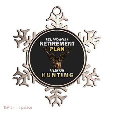 Hunting Retirement Plan  Ornament