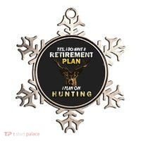 Hunting Retirement Plan  Ornament thumb 0