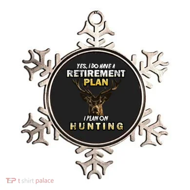Hunting Retirement Plan  Ornament