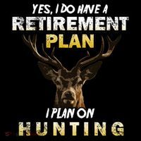 Hunting Retirement Plan  Ornament thumb 1