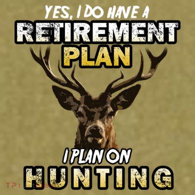 Hunting Retirement Plan  Garment-Dyed Women's Muscle Tee