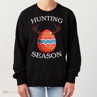 Hunting Season Deer Easter Egg Women's Sweatshirt thumb 0