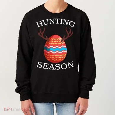 Hunting Season Deer Easter Egg Women's Sweatshirt