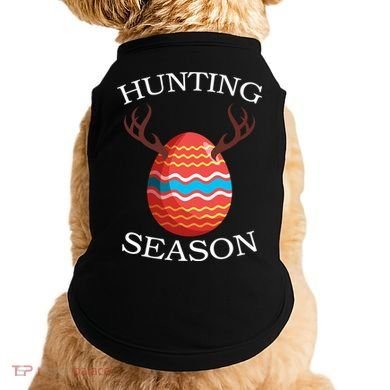 Hunting Season Deer Easter Egg Doggie Tank